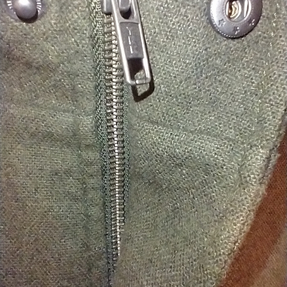 Patagonia Felted Green Merino Wool Blend Jacket Men's sz Large. - Picture 7 of 10